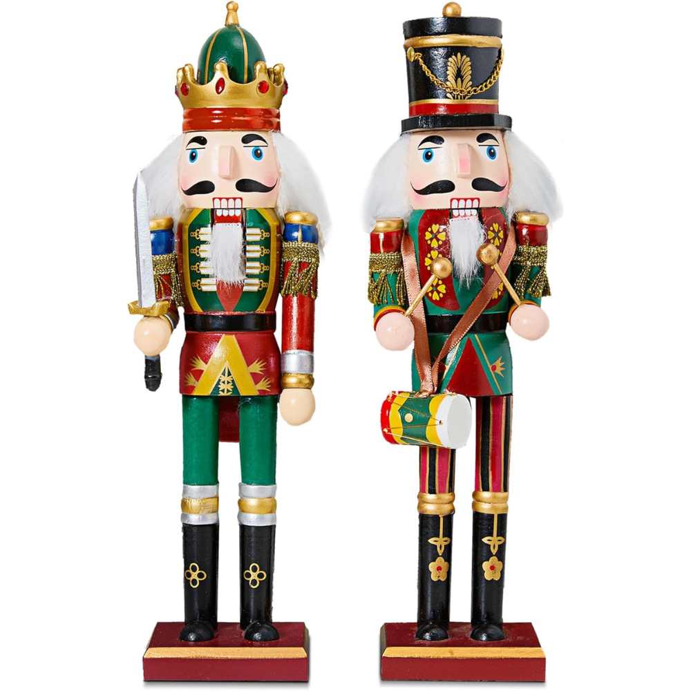 Christmas Nutcracker Figures (pack Of 2) – Redstar Fancy Dress